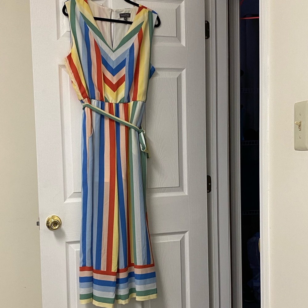 Wide Leg Cropped Sleeveless Jumpsuit